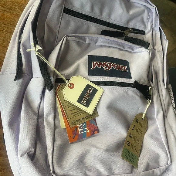 JanSport Lavender Backpack - Picture 2 of 2